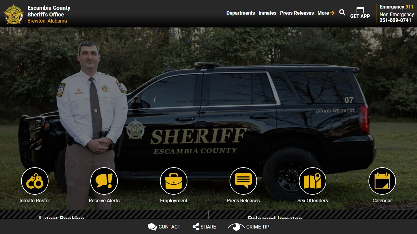 Current Inmates Alpha A - Escambia County Sheriff, AL